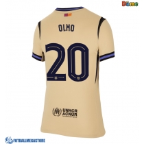 Fotballdrakt Dame Barcelona Dani Olmo #20 Bortedrakt 2025-26 Kortermet